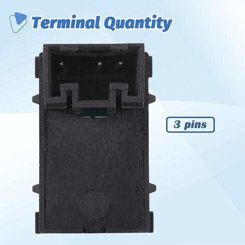 Door Power Window Switch Passenger Side Control Button Compatible with 2003-2015 Volkswagen VW Golf EOS Jetta Passat Rabbit Tiguan Polo Caddy Sharan Touareg Replaces OEM 5ND959855 7L6959855B in Saudi Arabia