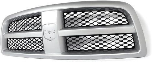 MIC Front Grille Grill Assembly Compatible with Ram 1500 2009-2012 (Gloss Black) in Saudi Arabia