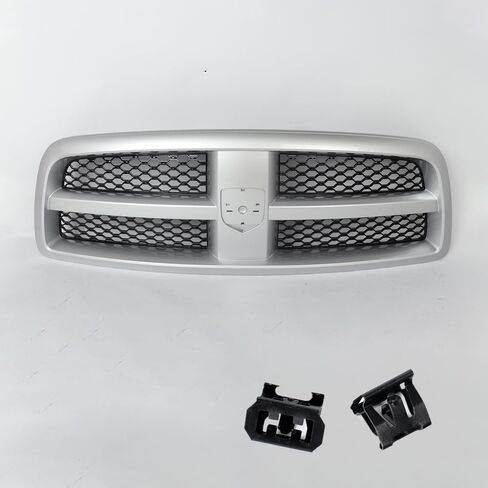 MIC Front Grille Grill Assembly Compatible with Ram 1500 2009-2012 (Gloss Black) in Saudi Arabia