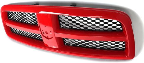 MIC Grille Grille Assemberbly متوافق مع RAM 1500 2009-2012 (Gloss Black) in Kuwait
