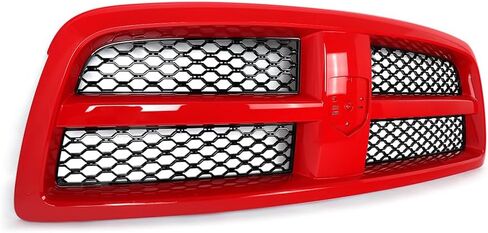 MIC Grille Grille Assemberbly متوافق مع RAM 1500 2009-2012 (Gloss Black) in Kuwait