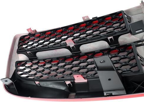 MIC Grille Grille Assemberbly متوافق مع RAM 1500 2009-2012 (Gloss Black) in Kuwait