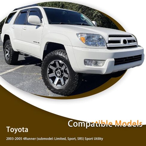 حشو المصباح الأمامي CarpartsDepot الأمامي متوافق مع 2003-2005 Toyota 4Runner (زوج) in Saudi Arabia