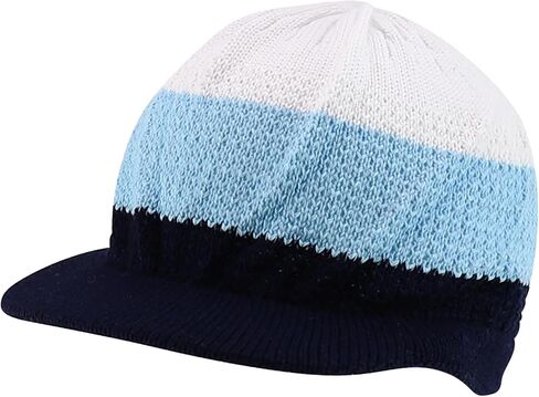 Armycrew 100 ٪ Cotton Rasta Knit Beanie Visor in Saudi Arabia