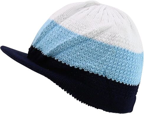 Armycrew 100 ٪ Cotton Rasta Knit Beanie Visor in Saudi Arabia