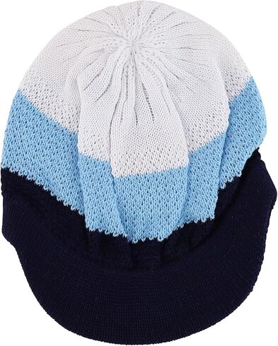 Armycrew 100 ٪ Cotton Rasta Knit Beanie Visor in Saudi Arabia