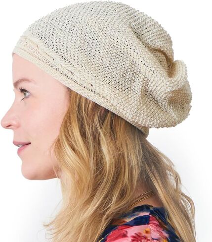 Boho Slouchey Knit Beanie للنساء ، والأزياء رجال راستا تام قبعة على غرار الخريف والربيع المصنوعة في كوريا in Kuwait