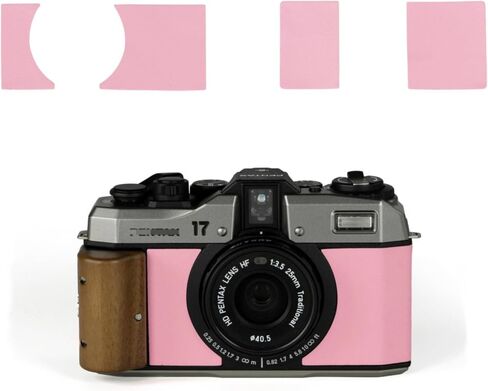 Leatherette with self-Adhesive for Pentax 17 (3 colorways) (Pink) in Saudi Arabia
