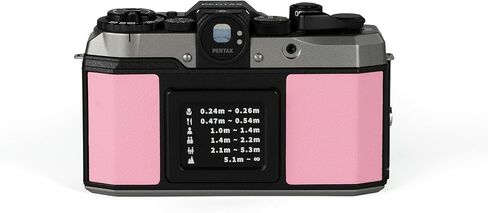 Leatherette with self-Adhesive for Pentax 17 (3 colorways) (Pink) in Saudi Arabia