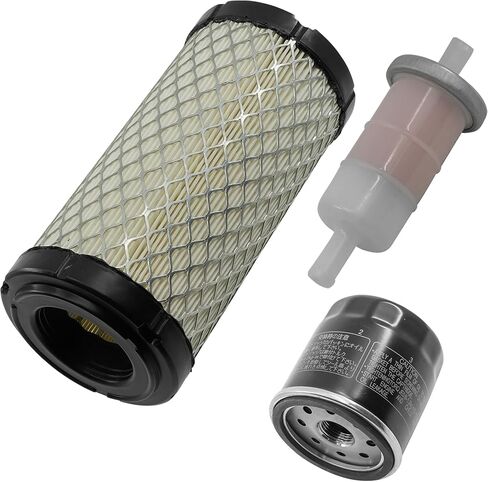 Caltric Air Filter Kit Compatible with Kawasaki Mule 4010 KAF620/Mule 4000 KAF620 2009-2012 2014-2021 in Saudi Arabia