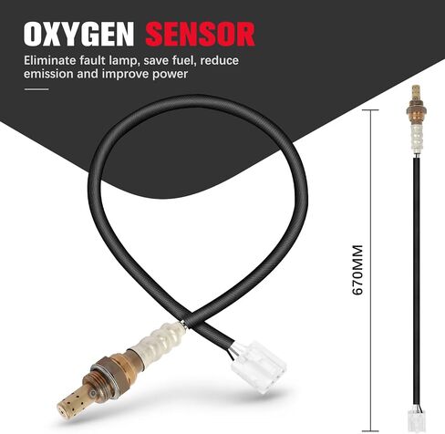 234-4516 Oxygen O2 Sensor Downstream Compatible with 2004-2010 for Toyota Sienna 3.3L 3.5L V6 FWD 89465-08030 89465-08070 O2 Sensor Bank 1 Sensor 2 Automotive Car Sensor in Saudi Arabia