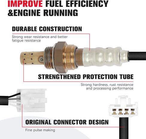 234-4516 Oxygen O2 Sensor Downstream Compatible with 2004-2010 for Toyota Sienna 3.3L 3.5L V6 FWD 89465-08030 89465-08070 O2 Sensor Bank 1 Sensor 2 Automotive Car Sensor in Saudi Arabia