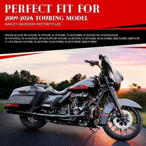 طقم دعم حانات Saddlebag Saddlebag لـ Harley Touring Street Glide Road Road King Electra/Ultra-Saddlebag Guards- دراجة نارية Saddlebag Cratch Bar 2009-2004 in Saudi Arabia