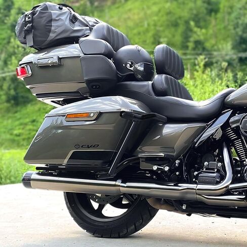طقم دعم حانات Saddlebag Saddlebag لـ Harley Touring Street Glide Road Road King Electra/Ultra-Saddlebag Guards- دراجة نارية Saddlebag Cratch Bar 2009-2004 in Saudi Arabia