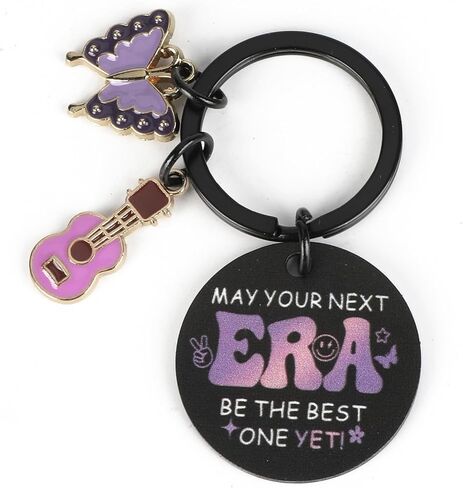 مجموعة Key -key -chain ، هدايا عيد الحب ، سلسلة مفاتيح الجيتار لعشاق الموسيقى ، قد يكون عصرك التالي أفضل ما بعد ، وملهم سلاسل المفاتيح in Saudi Arabia
