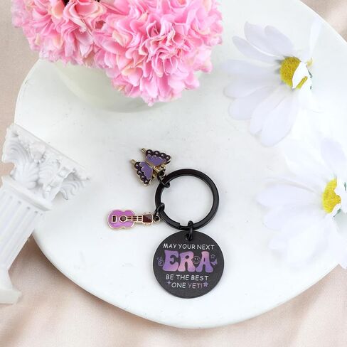 مجموعة Key -key -chain ، هدايا عيد الحب ، سلسلة مفاتيح الجيتار لعشاق الموسيقى ، قد يكون عصرك التالي أفضل ما بعد ، وملهم سلاسل المفاتيح in Saudi Arabia