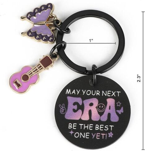 مجموعة Key -key -chain ، هدايا عيد الحب ، سلسلة مفاتيح الجيتار لعشاق الموسيقى ، قد يكون عصرك التالي أفضل ما بعد ، وملهم سلاسل المفاتيح in Saudi Arabia