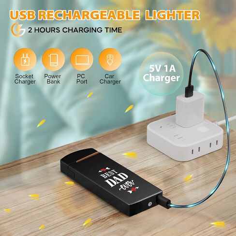 Stocking Stuffers Gifts for Men Women Adults Him Her Boyfriend, Coquimbo Electric Lighter USB Rechargeable Windproof Lighter, Flameless Dual Arc Plasma Lighter for Household Candle Incense Fireplace in Saudi Arabia