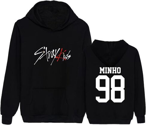 JUNG KOOK Womens Stray Kids Hoodie Skz Pullover Felix, Hyunjin, Leeknow, Bangchan Sweatershirt Sweater Tops in Saudi Arabia