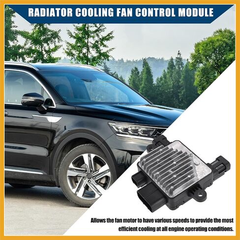 No.25385-4d900 وحدة التحكم في مروحة التبريد المبرد لـ Kia Sedona 2006-2014 / وحدة التحكم في مروحة تبريد المحرك / دائمة / 1 PCS استبدال نغمة الفضة in Saudi Arabia