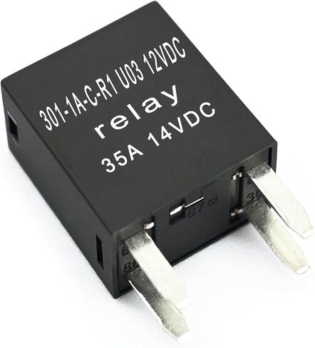 4 حزم 35A 12VDC 301-1A-C-R1U03 12VDC RELAY 301-1A-C-R1-U03 12VDC RELAY 301-1A-C-R1 U03 12VDC RELAY متوافق مع Song Chuan ، Automotive Relays in Saudi Arabia