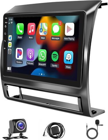 Android Radio for Toyota Tacoma 2005 2006 2007 2008 2009 2010 2011 2012 2013 2014 2015, 9 Inch Touch Screen Car Stereo with Wireless Carplay Android Auto/WiFi/GPS/SWC Backup Camera in Kuwait
