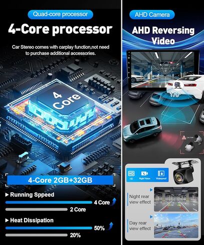 Android Radio for Toyota Tacoma 2005 2006 2007 2008 2009 2010 2011 2012 2013 2014 2015, 9 Inch Touch Screen Car Stereo with Wireless Carplay Android Auto/WiFi/GPS/SWC Backup Camera in Kuwait