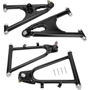 JAVIK Front Lower Upper Heavy Duty Control Arm Set Compatible with Yamaha Banshee 350 YFZ350 1987-1995 1996-2006,OEM# 2GU-23570-00-P0 2GU-23580-00-P0 3GG-23540-00-P0 3GG-23550-00-P0 in Kuwait
