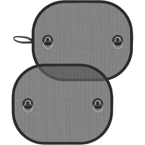 2PCS Car Window Shades, Car Window Sun Blocker, Window Shade for Baby in Vehicle with Suction Cups, Universal Glare and UV Rays Protection Auto Accessories Fit Baby, Adults and Pets (30*50cm) in Kuwait