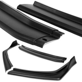 Front Pumper Spoiler Lip 3PCS ABS Fit لعام 2012-2014 Toyota Camry SE ، إكسسوارات خارجية للسيارات ، مجموعة قطع غيار السيارات ، فاصل طقم جسم الذقن ، 2013 (نظرة كربونية) in Kuwait