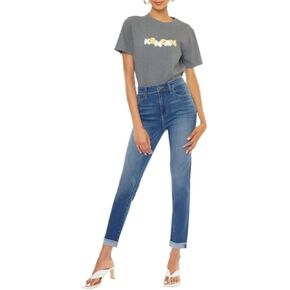 SALT TREE Kancan - Janice High Rise Cigarette Leg Jeans - Essential, KC20000 in Kuwait