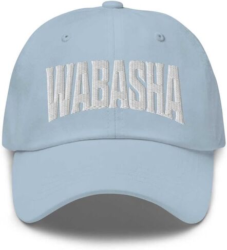 Wabasha Baseball Cap Wabasha Dad Hat Minnesota Mn Hat Hat Progroidered Sounder in Kuwait