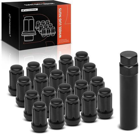 A-Premium 21-PC M12-1.5 Wheel Lug Nuts Compatible with Honda CR-V, Civic, Accord, Pilot, Odyssey, Fit, HR-V, Crosstour, Insight, Passport, Clarity, CR-Z, Element & Acura MDX, RDX, TLX, Front and Rear in Saudi Arabia
