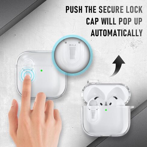 Maxjoy for Apple Airpods 4th Generation Case Cover(2024), Silicone Case with Cleaner Kit & Keychain Compatible with Airpods 4 case for Women,Men-Morning Flower in Saudi Arabia