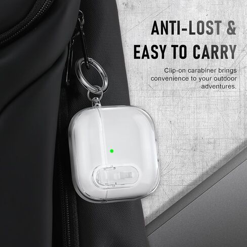 Maxjoy for Apple Airpods 4th Generation Case Cover(2024), Silicone Case with Cleaner Kit & Keychain Compatible with Airpods 4 case for Women,Men-Morning Flower in Saudi Arabia