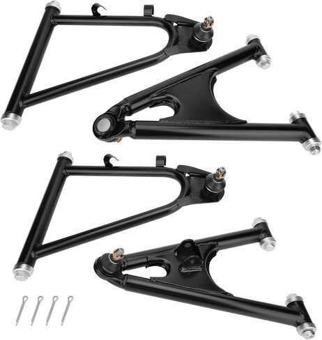 Javik الجبهة الجبهة السفلى أعلى ذراع التحكم الثقيلة في الخدمة المتوافقة مع Yamaha Banshee 350 YFZ350 1987-1995 1996-2006 ، OEM# 2GU-23570-00-P0 2GU-23580-00-P0 3GG-23540-00-P0 3GG-23550-00-P0 in Saudi Arabia