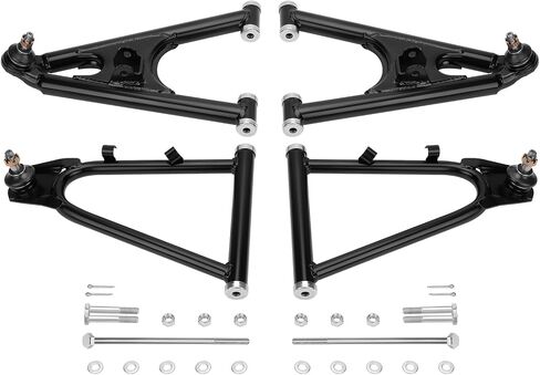 Javik الجبهة الجبهة السفلى أعلى ذراع التحكم الثقيلة في الخدمة المتوافقة مع Yamaha Banshee 350 YFZ350 1987-1995 1996-2006 ، OEM# 2GU-23570-00-P0 2GU-23580-00-P0 3GG-23540-00-P0 3GG-23550-00-P0 in Saudi Arabia