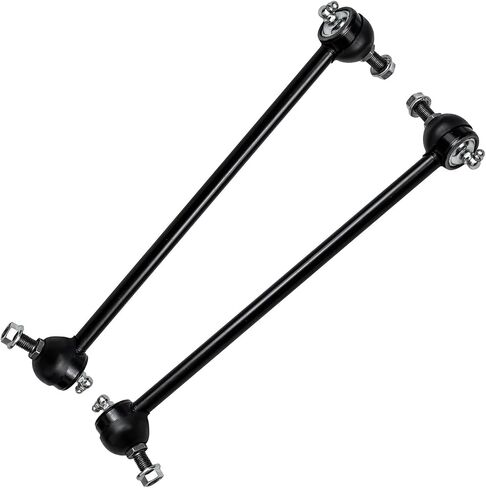 Detroit Axle - Front End 10pc Suspension Kit for 1998-2003 Toyota Sienna 2 Lower Control Arms w/Ball Joints 4 Tie Rods 2 Sway Bars 2 Boots w/Bellows & Locking C-Clamps 1999 2000 2001 2002 Replacement in Saudi Arabia