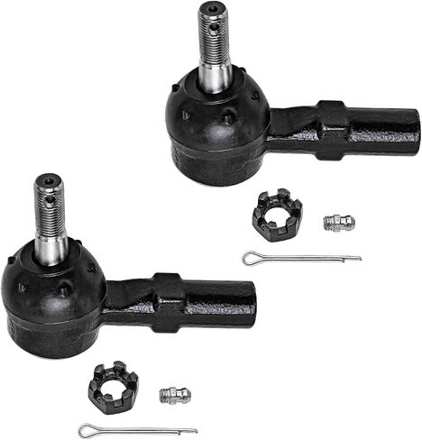 Detroit Axle - Front End 10pc Suspension Kit for 1998-2003 Toyota Sienna 2 Lower Control Arms w/Ball Joints 4 Tie Rods 2 Sway Bars 2 Boots w/Bellows & Locking C-Clamps 1999 2000 2001 2002 Replacement in Saudi Arabia