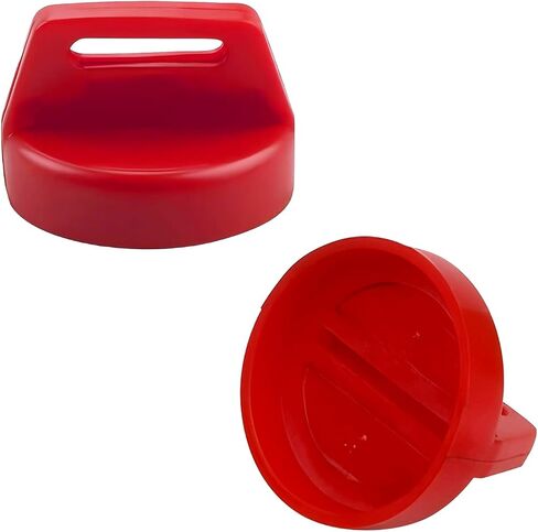 2 PCS Key Ignition Covers Caps, 5433534 5431964 Ignition Key Cover, Polaris Ignition Key Switch Cover, Compatible with Polaris Ranger, Sportsman Scrambler Xpress Trail Boss Magnum (Red) in Saudi Arabia