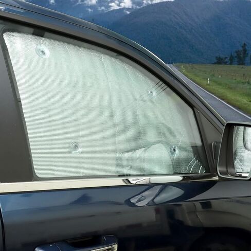 Windshield Sunshade Sun Shade Heat Shield Window Sun Visor Mat for Dodge RAM 2018 2019 2020 2021 2022 2023,6PCS in Saudi Arabia