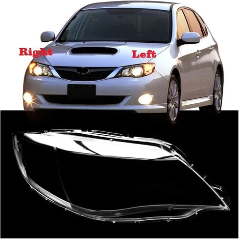 الإسكان الأمامي متوافق مع Subaru Impreza 10th Generation 2011 2012 2013 2014 Car Melexpamp Cover Cover Shell Headlight Lens Lampharrent Sharpharent (الجانب الأيمن) in Saudi Arabia