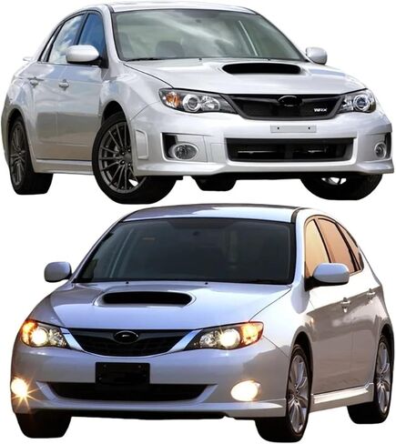 الإسكان الأمامي متوافق مع Subaru Impreza 10th Generation 2011 2012 2013 2014 Car Melexpamp Cover Cover Shell Headlight Lens Lampharrent Sharpharent (الجانب الأيمن) in Saudi Arabia