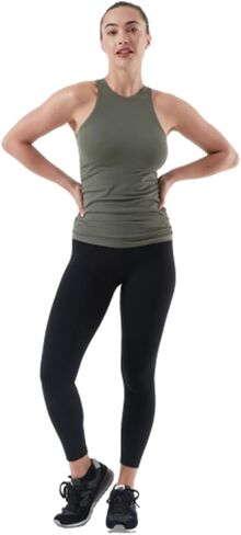 NUX Active Recerback High Neck Sleeveless Tank Top Crew Neck Slim Fit Workout Tops for Women in Saudi Arabia