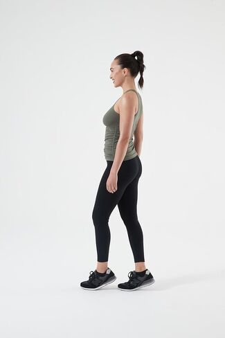 NUX Active Recerback High Neck Sleeveless Tank Top Crew Neck Slim Fit Workout Tops for Women in Saudi Arabia