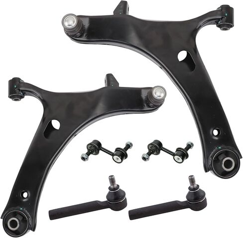 TRQ Front Steering and Suspension Kit Arm with Ball Sway Sway Bar Bar Rink Rox Rod متوافق مع 2008-2016 Subaru Impreza in Saudi Arabia