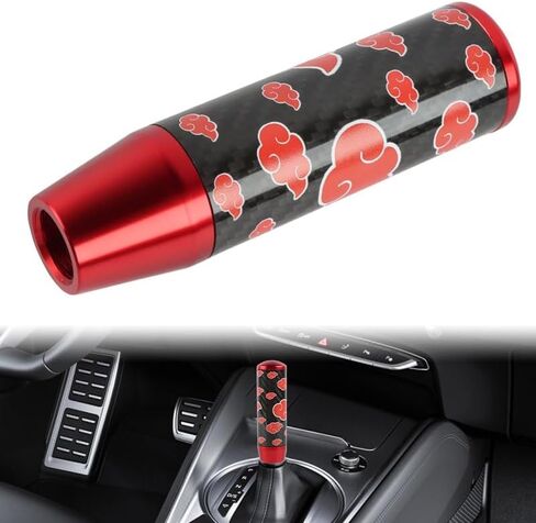 13 سم عالمي JDM Cloud Red Aluminium+Carbon Manual Gear Shift in Saudi Arabia