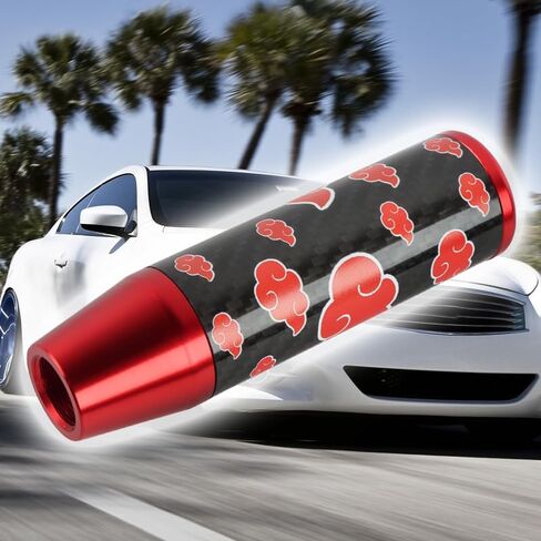 13 سم عالمي JDM Cloud Red Aluminium+Carbon Manual Gear Shift in Saudi Arabia