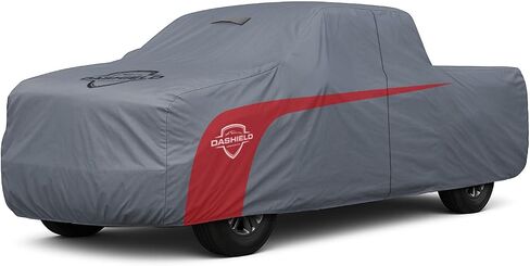 Ultimum Lite Truck Car Cover for 2010-2014 Ford F-150 SVT Raptor SuperCrew Cab 5.6 Feet Bed with Zipper Breathable All Weather Protection Scratch, Dust, Sun, Snow, Rain Protection Indoor Outdoor Gray in Saudi Arabia