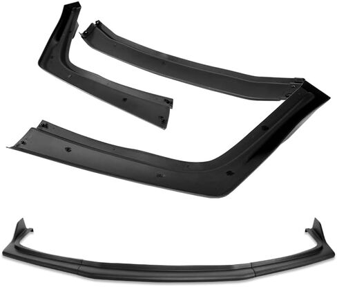 Front Pumper Spoiler Lip 3PCS ABS Fit لعام 2012-2014 Toyota Camry SE ، إكسسوارات خارجية للسيارات ، مجموعة قطع غيار السيارات ، فاصل طقم جسم الذقن ، 2013 (نظرة كربونية) in Kuwait